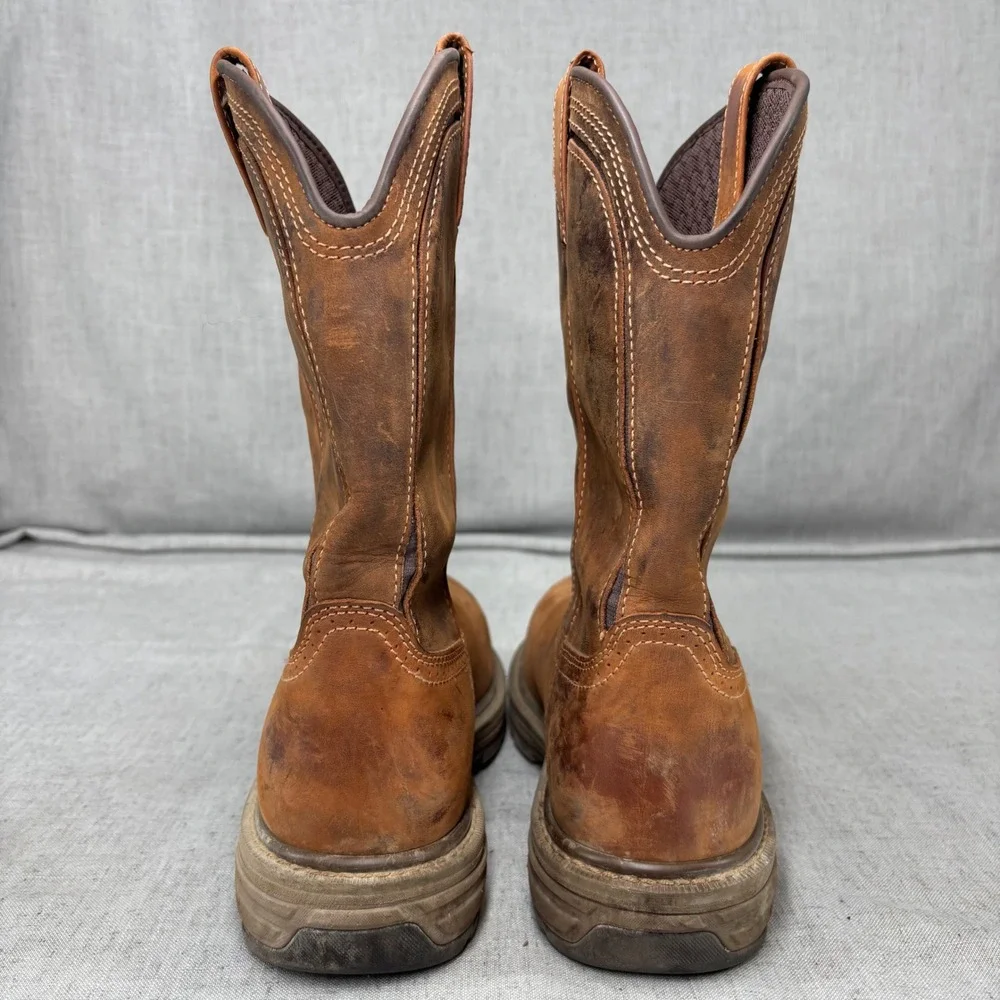 Red Wing Rio Flex 2276 Work Boot Brown Waterproof Steel Toe Mens 10 NARROW
